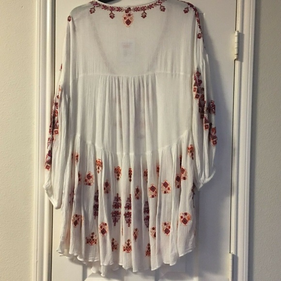 Free People Arianna Embroidered Tunic Mini Dress - Picture 6 of 6